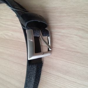 New York & CO belt medium black & grey